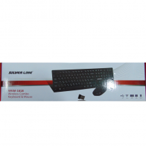 Silver Line vezeték nélküli billentyűzet és egér WKM-1618